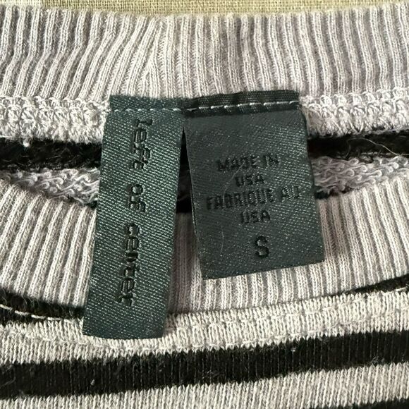 Anthropologie Left Of Center Sweatshirt Striped - Picture 14 of 14